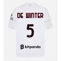 AC Milan Koni De Winter #5 Bortatröja 2026-27 Kortärmad